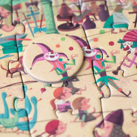 Kasteel pocket puzzel